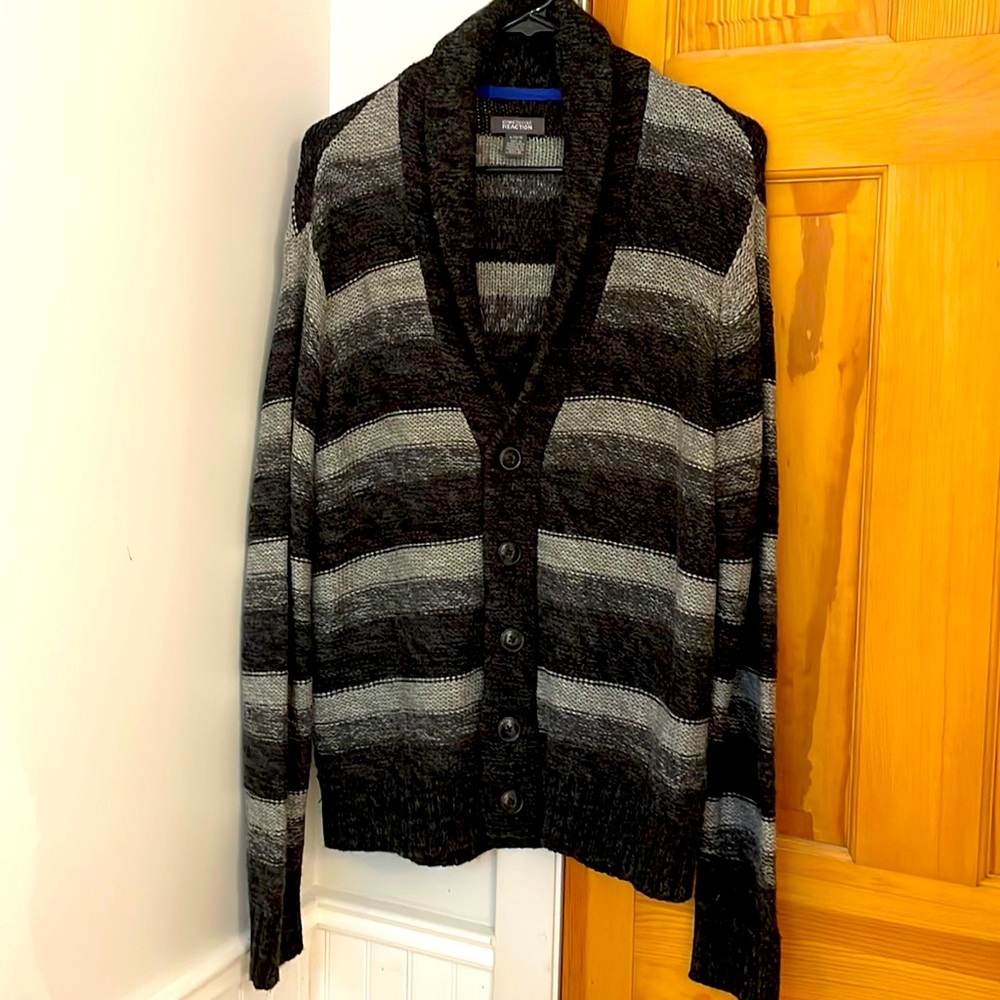 Kenneth Cole Mens Cardigan Sweater